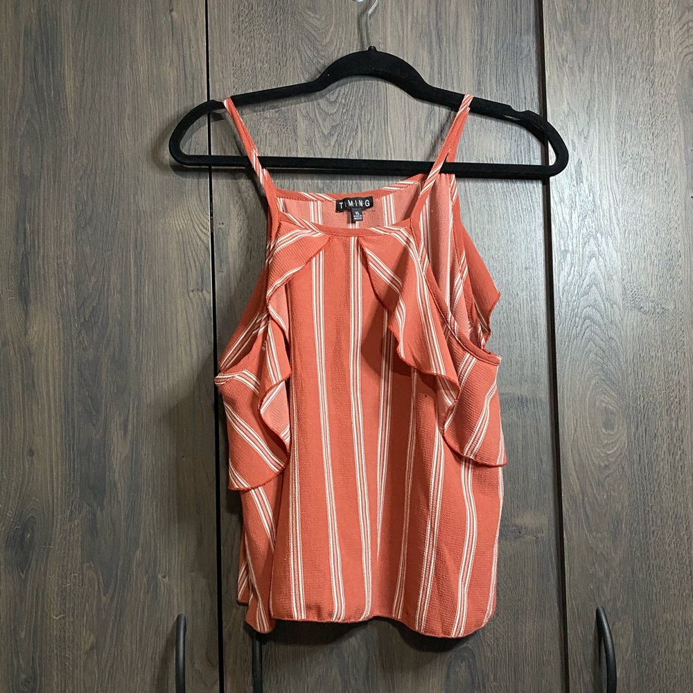 Cute pink flowy new blouse